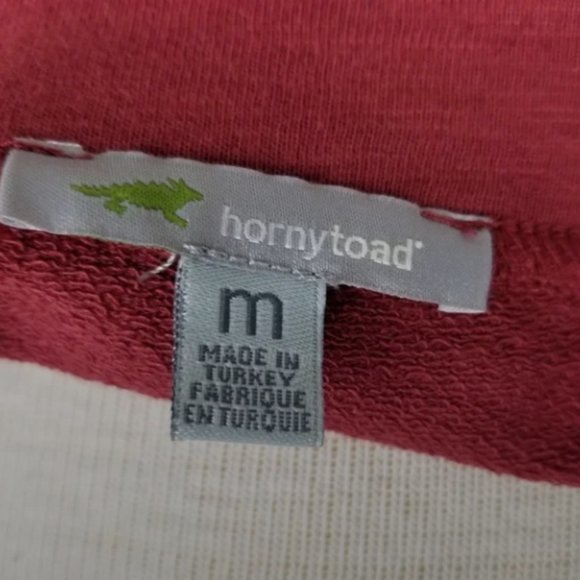 Horny Toad Dress Set size Medium Red Rust color ORGANIC - Picture 3 of 7